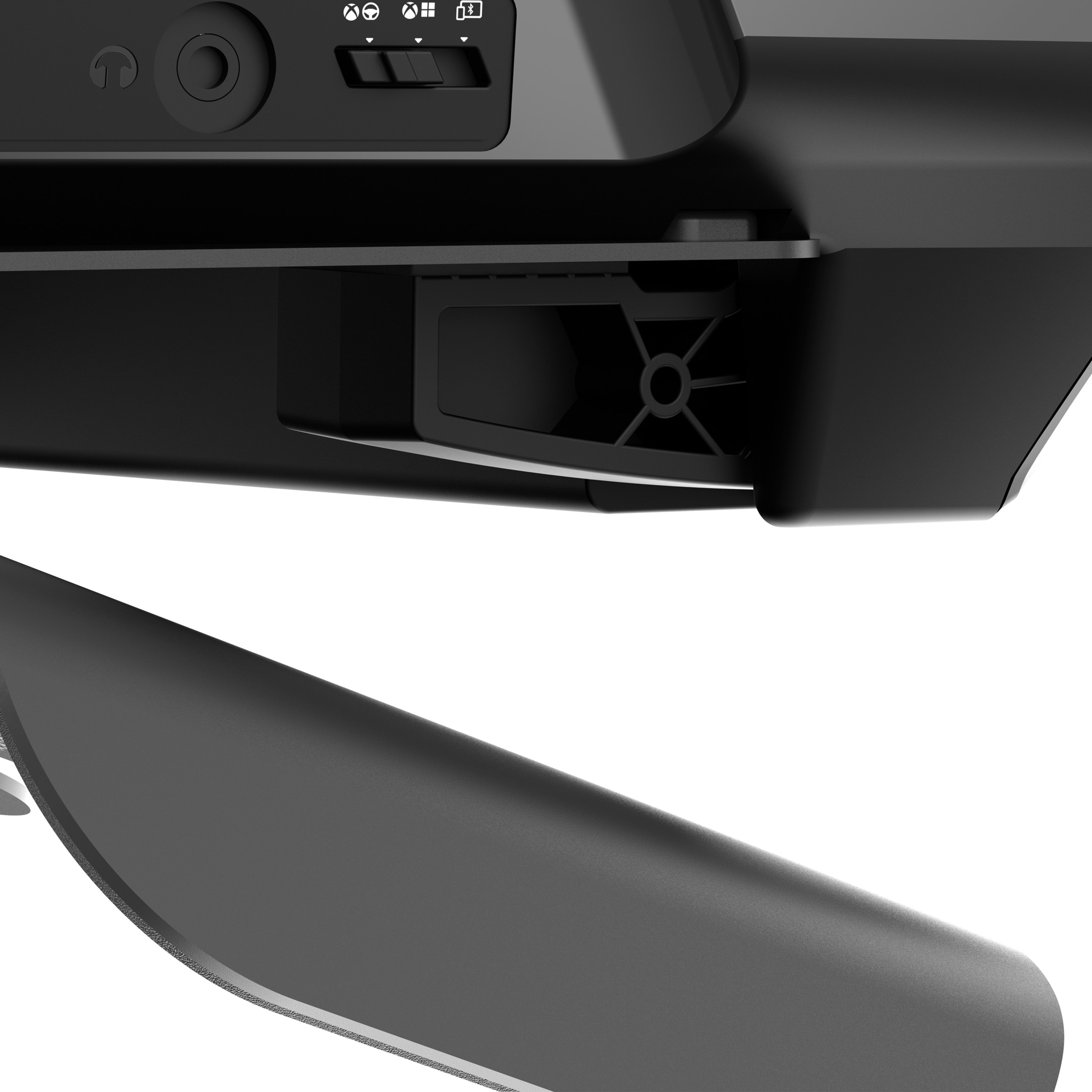 Système de volant de course sans fil Turtle Beach Racer (Noir) - Sous licence officielle pour Xbox Series X|S, Xbox One et Windows - Design complet, connexion sans fil fiable, jusqu'à 30 h d'autonomie