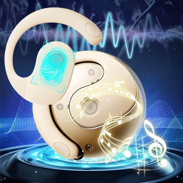 MesaSe Clearance & Promo 3-in-1 Translation Earbuds with Real-time 144 Language Translator |Plastic White