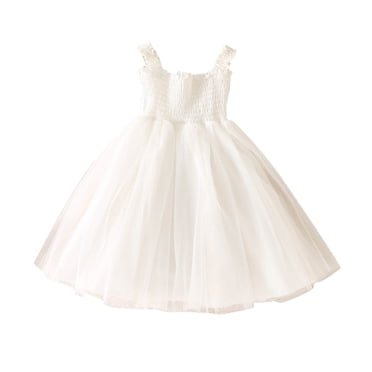 Summer Saving Clearance! WRKEKC Girls Summer Dress, Girls Casual Dress, Girl's Sleeveless Printed Dress and Cute Princess Dress Breathable Gentle and Comfortable Dress 6 Years