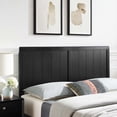 thumbnail image 1 of Modway Robbie King Wood Headboard in Black, 1 of 10