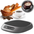 thumbnail image 1 of Cagogo USB Coffee Mug Warmer, Auto Shut Off 3 Temperature Settings -8 Hour Timer, Smart Beverage Warmer for Desk Office, Electric Cup Heater Keeps Coffee Tea Hot, 1 of 9