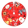 thumbnail image 1 of Pisexur Christmas Tree Skirt ,Many patterns 35.13"Christmas Tree Upholstered Bottom Cover, Suitable For Christmas Tree Decorations, Christmas Family Gathering Christmas Decorations Christmas Gifts, 1 of 5
