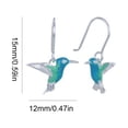 thumbnail image 2 of Earrings Two-Tone Earrings Colored Cute Bird Earrings, 2 of 4