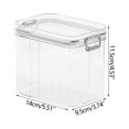 thumbnail image 3 of CEHVOM Sealed Storage Tank For Cereals Large Storage Box Kitchen Food Storage Dry Fruit Tea Sealed Tank Clearance, 3 of 3