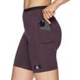 thumbnail image 2 of Reebok Women's Flex Highrise Compression Shorts with pockets, 2 of 4