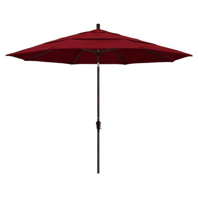 California Umbrella Parasol de Patio 11 Pieds en Rouge