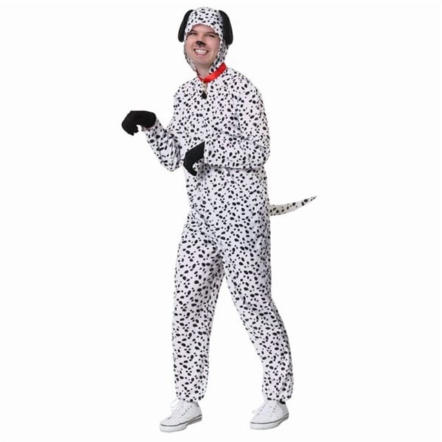 Plus Size Delightful Dalmatian Costume for Adults