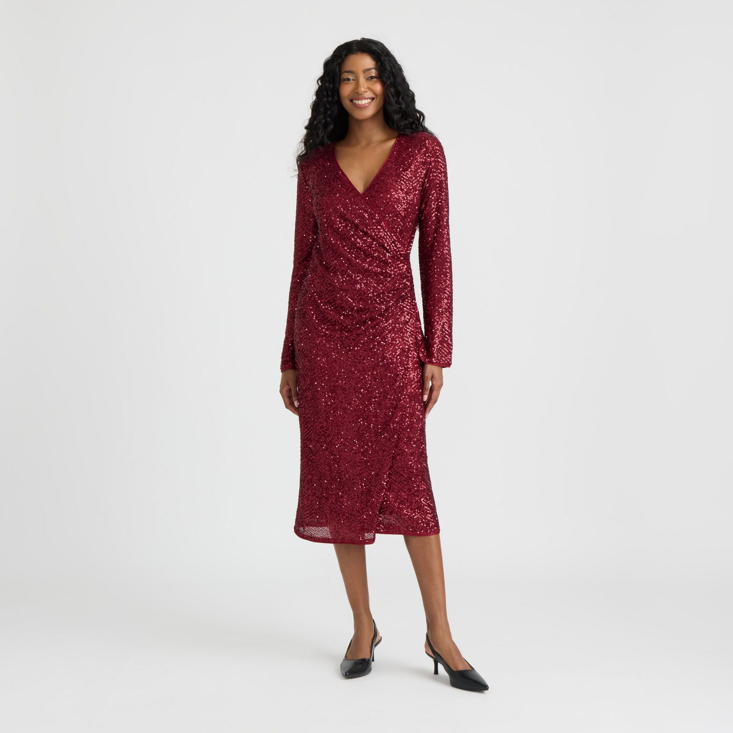 Mexx Women’s Midi Sequin Dress