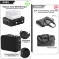 thumbnail image 4 of Fireproof Document Box - 8-Layer Hard Shell Fire Proof Safe for Home Documents,for Desk Money,for Passports Certificates,1 * fireproof safe, 4 of 7