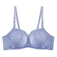 thumbnail image 5 of 2025 Womens No Steel Ring Compressionfor Women French Womens Front Close Womens Bras Push Up Front ClosureT Back Plus Women Bras Push Up Size Seamless Unlinedfor Large, 5 of 5
