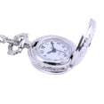 thumbnail image 3 of EGNMCR Vintage Round Dial Quartz Small Pocket Watch Classical Roman Scale Pocket Watch pocket watch, 3 of 6