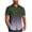Green, variant on hotojiny Men's Button down Shirts Summer Short Sleeve Gradient Dress Shirts Business Trendy Wrinkle Free Stripes Shirts