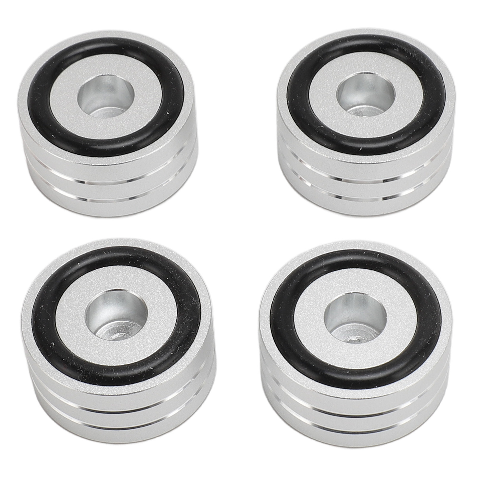 Pieds d'Isolation pour Haut-Parleur, Pointes en Alliage d'Aluminium Réduisent les Vibrations, avec Faible Point de Vibration Harmonique, Applicables pour Lecteur CD DVD HiFi