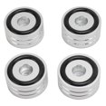 thumbnail image 1 of Pieds d'Isolation pour Haut-Parleur, Pointes en Alliage d'Aluminium Réduisent les Vibrations, avec Faible Point de Vibration Harmonique, Applicables pour Lecteur CD DVD HiFi, 1 of 7
