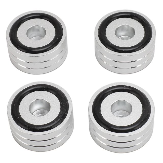 Pieds d'Isolation pour Haut-Parleur, Pointes en Alliage d'Aluminium Réduisent les Vibrations, avec Faible Point de Vibration Harmonique, Applicables pour Lecteur CD DVD HiFi