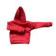 thumbnail image 3 of Mode Chandail à Capuchon à l'Échelle 1/12 Vêtements pour Figurines Masculines de 6 Pouces Déguisement Poupée Modèle Accessoires Rouge, 3 of 8