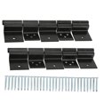 thumbnail image 2 of RV Entry Door Friction Hinge Kit,  Operation RV Door Parts Rustproof Black Easy To Install  For 5th Wheel Trailer Motorhome, 2 of 8