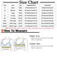 thumbnail image 2 of Yuyuzo Plus Size Front Snap Closure Bras for Seniors Wireless Bras Full Coverage Comfort Everyday Bras, 2 of 2