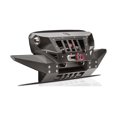 thumbnail image 2 of Fits 2007-2018 Jeep Wrangler JK Fab Fours Bumper GR1010-1 Grumper; One Piece Full Width Design; Direct Fit; Mounting Hardware Included; With Grille; With Internal Winch Mount; With D-Ring Mounts, 2 of 5