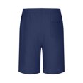 thumbnail image 4 of LSLJS Mens Athletic Shorts with Pockets and Elastic Waistband Quick Dry Cotton Linen Shorts, 4 of 5