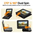 thumbnail image 3 of Refurbished BOIFUN BFN-072 9.5 Inch Portable DVD Player for Kids, 7.5 Inch Swivel Screen, 3 of 7