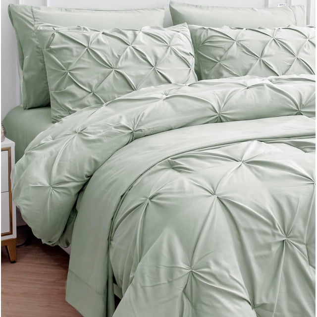 Queen Comforter Set - Pieces Bed in a Bag - Bedding Set with Comforters Sheets Pillowcases Shams Queen Size Bedding Set
