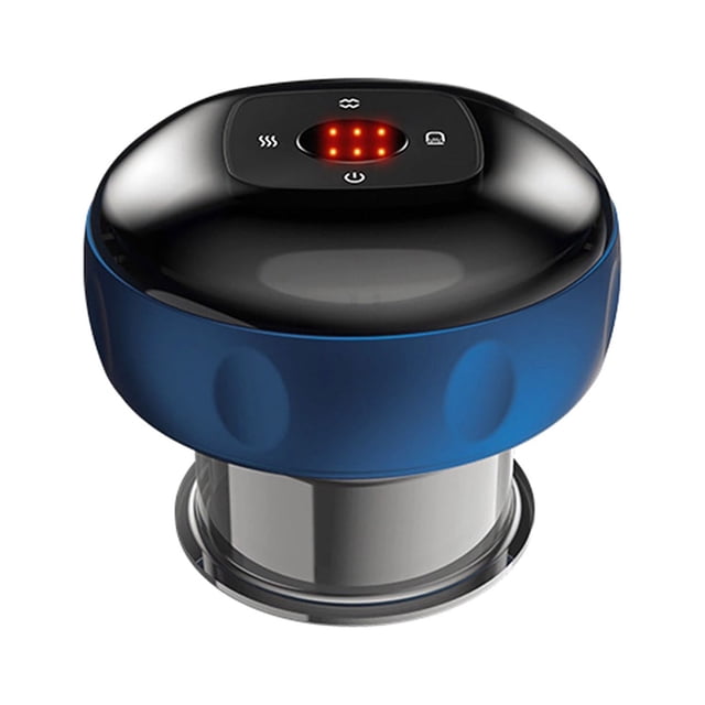 Dadatutu Cupping Device with Red Light Vibration & 6 Modes Massage | Rechargeable Lithium Battery | Portable Heat Therapy for Circulation & Relaxation | Professional Massage Gift Idea