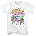 thumbnail image 1 of Street Fighter SF 2 Neon Fighters T-Shirt Blanc pour Adulte, 1 of 2