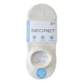 thumbnail image 2 of SECRET Comfort Cotton No Show Liner 3P, 2 of 2