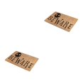 thumbnail image 1 of Decodeary Cartoon Letter Rugs Halloween Living Room Carpet Welcome Mats for Home Floors No.11 2Set, 1 of 6