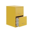 thumbnail image 3 of Space Solutions 18in.D 2 Drawer Metal File Cabinet Yellow/Goldfinch, 3 of 5