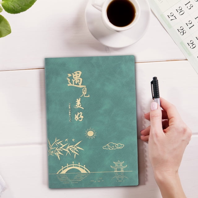 LSLJS Nouveau Carnet A5 en Cuir Souple Notebook Business pour Bureau et Réunion, Accessoires pour la Maison