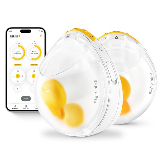 Tire-lait électrique double portable Medela Magic InBra™