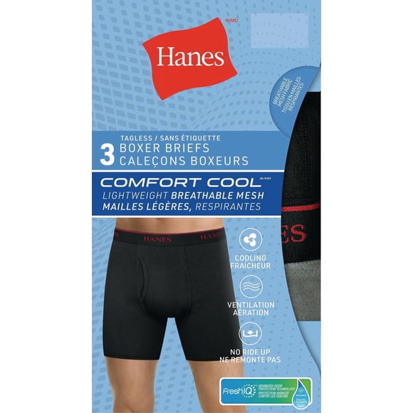 Boxer Hanes 3 PK
