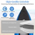 thumbnail image 4 of Goplus Inflatable Kayak Set Portable 2-person Kayak with Aluminium Oars EVA Padded Seat Blue, 4 of 10
