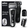 thumbnail image 1 of Braun Series 8 Electric Shaver for Men, with 4+1 Shaving Elements & Precision Long Hair Trimmer, 5in1 SmartCare Center, Close & Gentle Even on Dense Beards, PowerCase for Mobile Charging, Wet & Dry El, 1 of 13