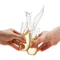 thumbnail image 3 of Munfix 36 Pack Stemless Plastic Champagne Flutes Disposable 9 Oz Clear Plastic Toasting Glasses Shatterproof Recyclable and BPA-Free, 3 of 4