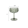 thumbnail image 4 of Better Homes & Gardens Tritan Plastic Coupe Glass Green Set, 13.5oz 4pc, 4 of 6
