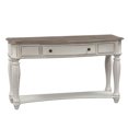 thumbnail image 2 of Table de Canapé Blanche Magnolia Manor, 2 of 6