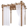 thumbnail image 1 of Outdoor Waterproof Shading Curtain Smooth Fabric Curtain Curtains For Patio, 1 of 9