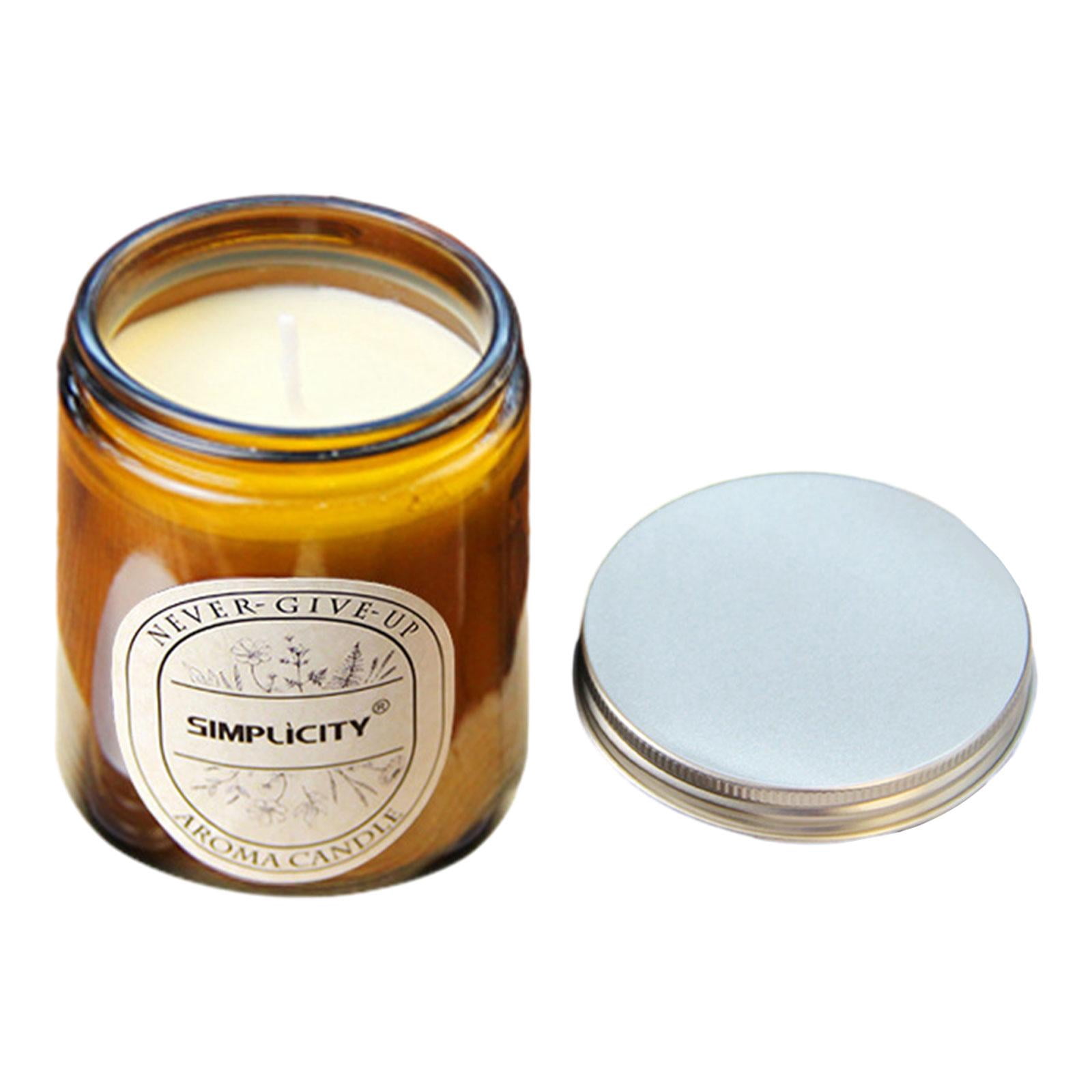 DOLITY Home Scented Candles Essential Oil Glass Jar Candles for Anniversary Wedding S S