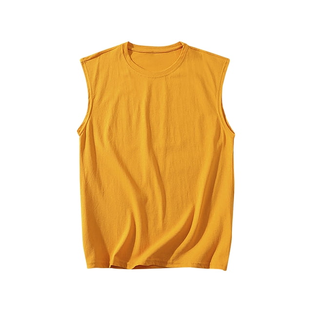 zfhfof Men's Casual Tank Tops Summer Rond Neck Sleeveless Lightweight Tee Muscle Basic T Shirts