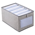 thumbnail image 2 of tumgatte Wardrobe Clothes Organizer, Compartment Clothes Organizer With Support, Foldable Washable Laundry Drawer Organizer With Handle Wal&mart Deals, 2 of 7
