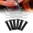 thumbnail image 3 of 6 Pcs Vis de Réglage de Hauteur de Selle Double pour Pont à Bascule Accessoires de Guitare Électrique, 3 of 8