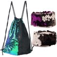 thumbnail image 1 of Bangcool Drawstring Backpack Fashion Sequin Drawstring Bag Drawstring Sack with Bracelet, 1 of 7
