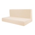 thumbnail image 3 of S SERENABLE 4 Pieces RV Seat Covers Soft Bench Covers Camper Cushion Covers for Trailers yellow, 3 of 8