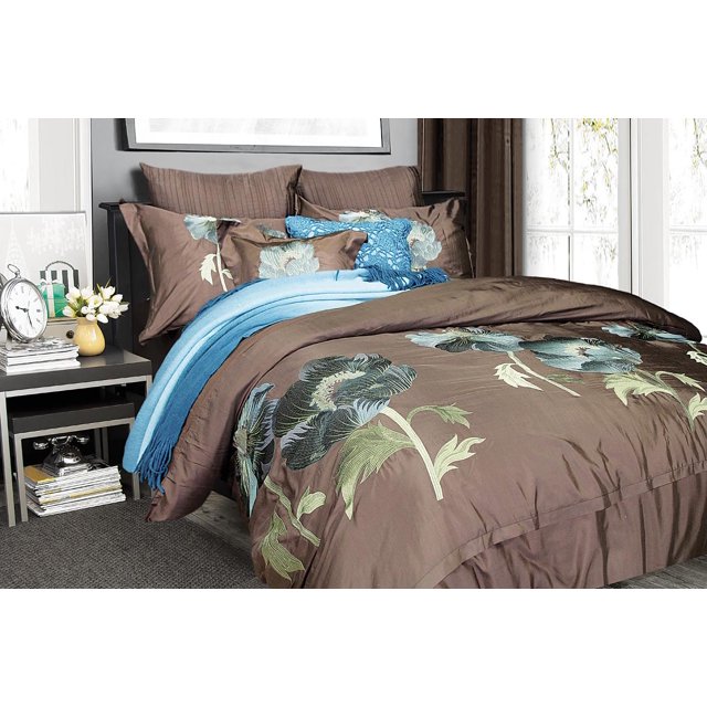 ISABELLA BROWN DUVET COVER KING
