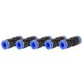 thumbnail image 4 of Pneumatic Push In Fittings, Durable Oval Shape Stable Pneumatic Quick Plug, Air, Water, Vacuum For Industrial Automatic  Saving Space 0 To 60°C, 4 of 8