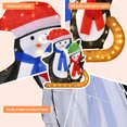 thumbnail image 3 of Gymax Pre-Lit LED Light up Penguins Christmas Lighted Decoration Indoor Outdoor, 3 of 4