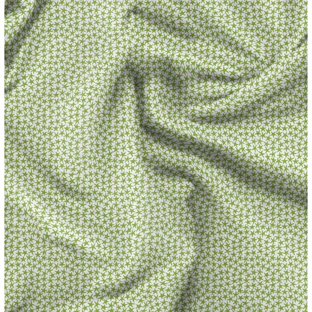 Soimoi Rayon Fabric Stars Star Print Sewing Fabric Yard 42 Inch Wide